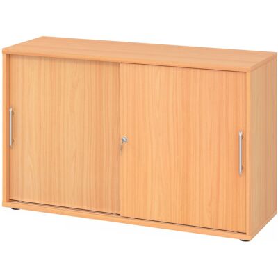 Armoire de Bureau HAMMERBACHER - Portes coulissantes - 120cm - Publicité Armoire de Bureau HAMMERBACHER - Portes coulissantes - 120cm - Publicité