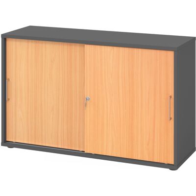 HAMMERBACHER Modèle 1752S Armoire Coulissante - Gain de Place - Publicité HAMMERBACHER Modèle 1752S Armoire Coulissante - Gain de Place - Publicité