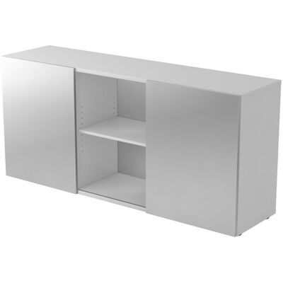 Buffet Gris Argenté HAMMERBACHER - Rangement - Publicité Buffet Gris Argenté HAMMERBACHER - Rangement - Publicité