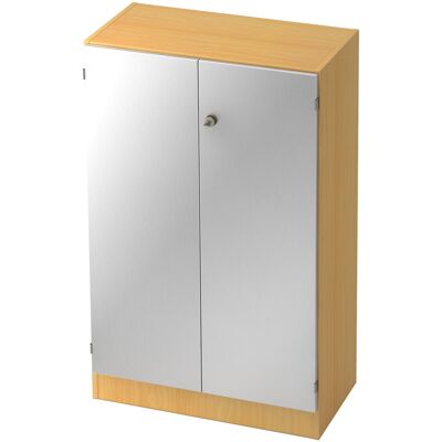 hjh OFFICE PRO SIGNA K 6550 SG - Hêtre/Argent Armoire - Publicité hjh OFFICE PRO SIGNA K 6550 SG - Hêtre/Argent Armoire - Publicité