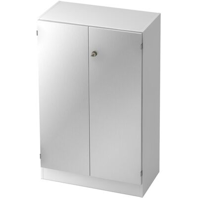 hjh OFFICE PRO SIGNA K 6550 SG - Armoire de Bureau 3 Tiroirs Blanc/Argent - Publicité hjh OFFICE PRO SIGNA K 6550 SG - Armoire de Bureau 3 Tiroirs Blanc/Argent - Publicité