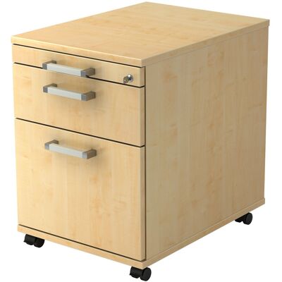 hjh OFFICE PRO SIGNA AC20 - Armoire mobile en bois durable avec serrure - Publicité hjh OFFICE PRO SIGNA AC20 - Armoire mobile en bois durable avec serrure - Publicité
