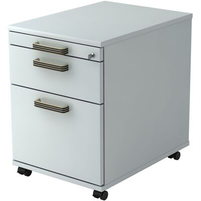 hjh OFFICE PRO SIGNA AC20 SG - Conteneur de bureau gris - 3 tiroirs - Publicité hjh OFFICE PRO SIGNA AC20 SG - Conteneur de bureau gris - 3 tiroirs - Publicité