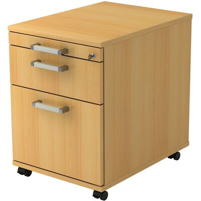 hjh OFFICE PRO SIGNA AC20 - Caisson mobile hêtre - Organisation de bureau - Publicité hjh OFFICE PRO SIGNA AC20 - Caisson mobile hêtre - Organisation de bureau - Publicité
