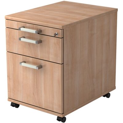 hjh OFFICE PRO SIGNA AC20 Conteneur de rangement - Noyer avec verrouillage - Publicité hjh OFFICE PRO SIGNA AC20 Conteneur de rangement - Noyer avec verrouillage - Publicité