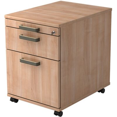 hjh OFFICE PRO SIGNA AC20 SG - Armoire de bureau - Noyer - 3 tiroirs - Publicité hjh OFFICE PRO SIGNA AC20 SG - Armoire de bureau - Noyer - 3 tiroirs - Publicité