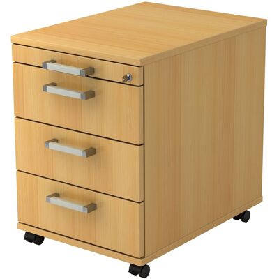 hjh OFFICE PRO SIGNA AC30 - Caisson mobile en bois avec 3 tiroirs - Publicité hjh OFFICE PRO SIGNA AC30 - Caisson mobile en bois avec 3 tiroirs - Publicité