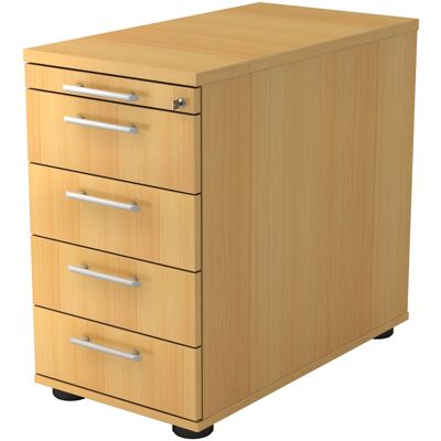 hjh OFFICE PRO SIGNA SC50 RE - Rangement de bureau en hêtre avec 4 tiroirs - Publicité hjh OFFICE PRO SIGNA SC50 RE - Rangement de bureau en hêtre avec 4 tiroirs - Publicité