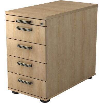 hjh OFFICE PRO SIGNA SC50 Armoire de rangement - Chêne 4 tiroirs - Publicité hjh OFFICE PRO SIGNA SC50 Armoire de rangement - Chêne 4 tiroirs - Publicité