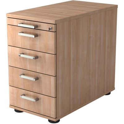 hjh OFFICE PRO SIGNA SC50 - Armoire de bureau noyer 4 tiroirs verrouillables - Publicité hjh OFFICE PRO SIGNA SC50 - Armoire de bureau noyer 4 tiroirs verrouillables - Publicité
