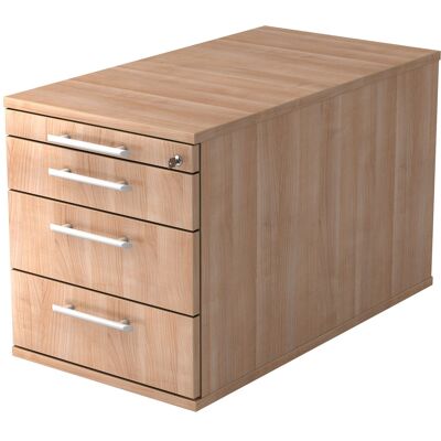 hjh OFFICE PRO SIGNA TC30 RE - Conteneur roulant Noyer avec 3 tiroirs - Publicité hjh OFFICE PRO SIGNA TC30 RE - Conteneur roulant Noyer avec 3 tiroirs - Publicité