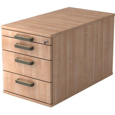 hjh OFFICE PRO SIGNA TC30 Noyer - Conteneur à roulettes 3 tiroirs - Mobilier de bureau - Publicité hjh OFFICE PRO SIGNA TC30 Noyer - Conteneur à roulettes 3 tiroirs - Mobilier de bureau - Publicité