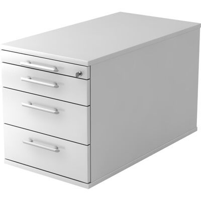 hjh OFFICE PRO SIGNA TC30 RE - Conteneur à 3 tiroirs en bois blanc - Publicité hjh OFFICE PRO SIGNA TC30 RE - Conteneur à 3 tiroirs en bois blanc - Publicité