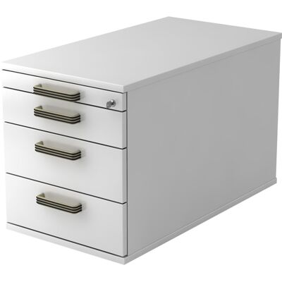 hjh OFFICE PRO SIGNA TC30 - Conteneur à 3 tiroirs Blanc - Publicité hjh OFFICE PRO SIGNA TC30 - Conteneur à 3 tiroirs Blanc - Publicité