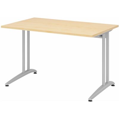 Hammerbacher Modèle BS12 Bureau Rectangulaire avec Finition Frêne - Bureau - Publicité Hammerbacher Modèle BS12 Bureau Rectangulaire avec Finition Frêne - Bureau - Publicité