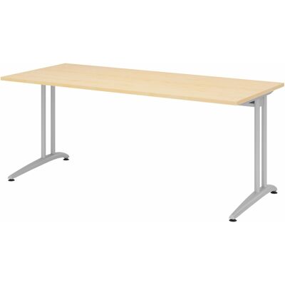 Bureau HAMMERBACHER Altus - 180x80cm, FSC, Cadre en acier - Publicité Bureau HAMMERBACHER Altus - 180x80cm, FSC, Cadre en acier - Publicité