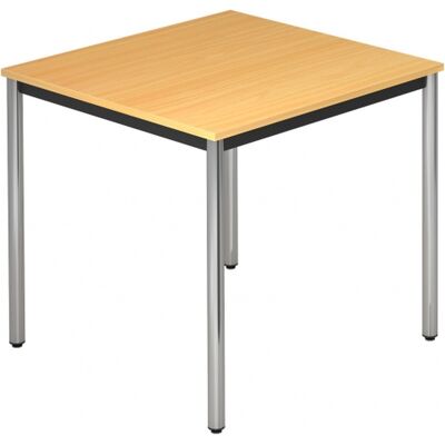 Table de conférence HAMMERBACHER VDR08 Hêtre - 80x80x72 cm - Publicité Table de conférence HAMMERBACHER VDR08 Hêtre - 80x80x72 cm - Publicité