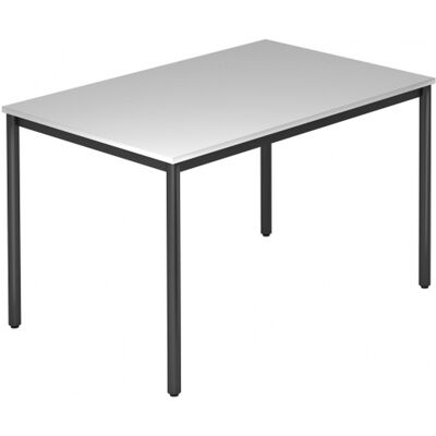 Table de Conférence HAMMERBACHER VDR12 - Gris Clair Rectangulaire - Publicité Table de Conférence HAMMERBACHER VDR12 - Gris Clair Rectangulaire - Publicité