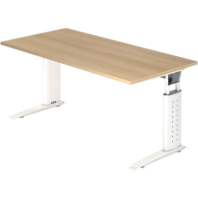 hjh OFFICE PRO UNDA 16 W Bureau réglable en hauteur - Bureau de bureau - Publicité hjh OFFICE PRO UNDA 16 W Bureau réglable en hauteur - Bureau de bureau - Publicité