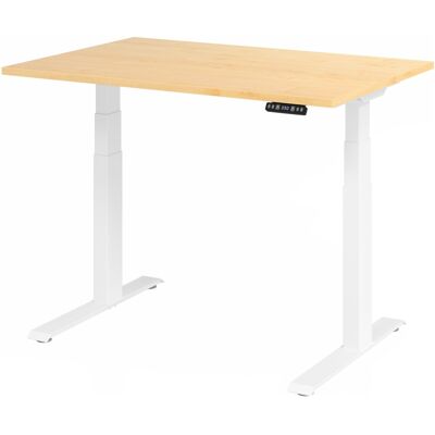 Bureau électrique réglable Hammerbacher - Érable - 120x80 cm - Publicité Bureau électrique réglable Hammerbacher - Érable - 120x80 cm - Publicité