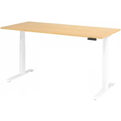 Hammerbacher Bureau électrique en hauteur - 180x80 cm - Publicité Hammerbacher Bureau électrique en hauteur - 180x80 cm - Publicité