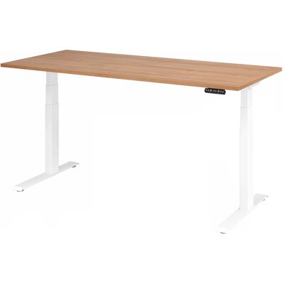 Bureau réglable en hauteur Walnut - 180x80 - Électrique - Publicité Bureau réglable en hauteur Walnut - 180x80 - Électrique - Publicité