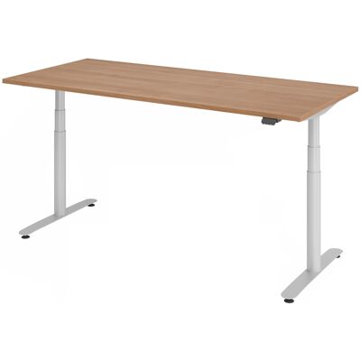 Bureau HAMMERBACHER - Noyer, réglable 63-127cm, électrique, 180x80cm - Publicité Bureau HAMMERBACHER - Noyer, réglable 63-127cm, électrique, 180x80cm - Publicité