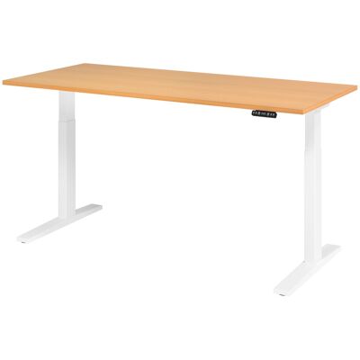 Bureau électrique réglable HAMMERBACHER FSC Certifié 180x80 cm - Publicité Bureau électrique réglable HAMMERBACHER FSC Certifié 180x80 cm - Publicité