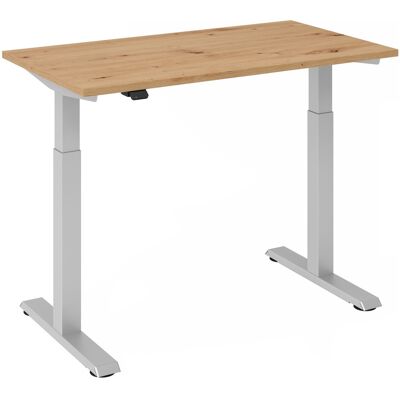 Bureau électrique réglable en hauteur HAMMERBACHER XMST612 - Chêne clair - Publicité Bureau électrique réglable en hauteur HAMMERBACHER XMST612 - Chêne clair - Publicité