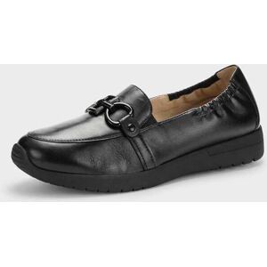 Mocassins en cuir suédé véritable - noir - Gr. 37 de Goldner Fashion - Publicité Mocassins en cuir suédé véritable - noir - Gr. 37 de Goldner Fashion - Publicité