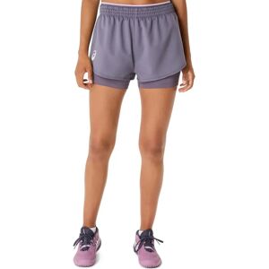 Short femme Asics Match Violet M Female - Publicité Short femme Asics Match Violet M Female - Publicité