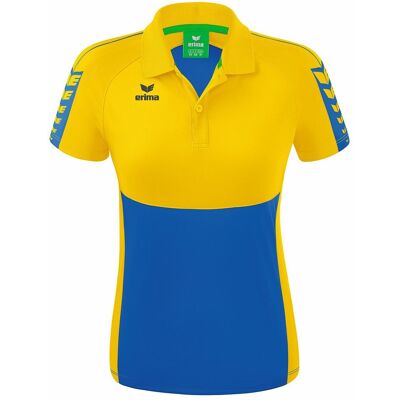 ERIMA Chemise Polo Six Wings - Jaune - Look Sportif et Élégant - Publicité ERIMA Chemise Polo Six Wings - Jaune - Look Sportif et Élégant - Publicité