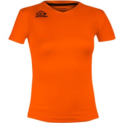 T-Shirt de Football Orange Acerbis Devi - T-Shirt - Publicité T-Shirt de Football Orange Acerbis Devi - T-Shirt - Publicité