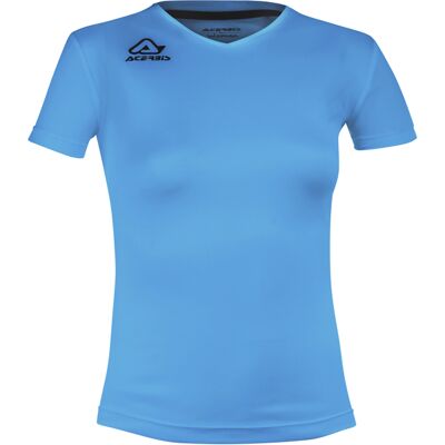 Maillot de Football en Polyester Bleu Respirant ACERBIS Devi - Maillot - Publicité Maillot de Football en Polyester Bleu Respirant ACERBIS Devi - Maillot - Publicité