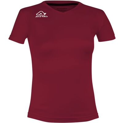 T-shirt ACERBIS Devi Bordeaux en Polyester Respirant - Vêtements de Sport - Publicité T-shirt ACERBIS Devi Bordeaux en Polyester Respirant - Vêtements de Sport - Publicité