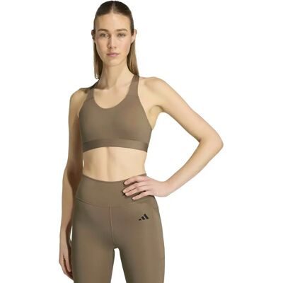 Brassière femme adidas Optime Essential Marron M C/D Female - Publicité Brassière femme adidas Optime Essential Marron M C/D Female - Publicité