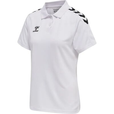 Hummel Polo Fonctionnel pour Femme - Blanc - Chemise Polo - Publicité Hummel Polo Fonctionnel pour Femme - Blanc - Chemise Polo - Publicité