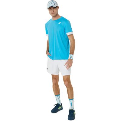 Asics Modèle Bleu 2041A255 T-shirt à Manches Courtes - T-shirt - Publicité Asics Modèle Bleu 2041A255 T-shirt à Manches Courtes - T-shirt - Publicité