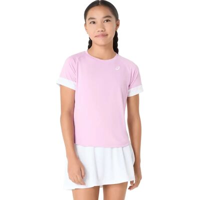 Asics - Girls Tennis Ss Top - Light Ube - XL - Top - Publicité Asics - Girls Tennis Ss Top - Light Ube - XL - Top - Publicité