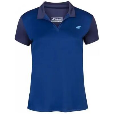 Babolat Polo pour Filles Bleu - Polo pour Enfants - Publicité Babolat Polo pour Filles Bleu - Polo pour Enfants - Publicité