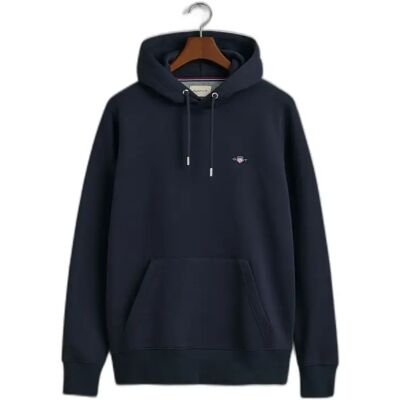 Sweatshirt à capuche Gant Shield Bleu 2XL Male - Publicité Sweatshirt à capuche Gant Shield Bleu 2XL Male - Publicité