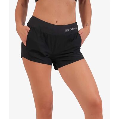 Short femme Givova Noir M Female - Publicité Short femme Givova Noir M Female - Publicité