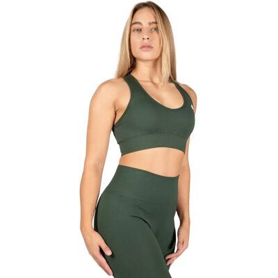 Gorilla Wear Neiro Vert Armée Soutien-Gorge Sportif Sans Coutures - Soutien-gorge sportif - Publicité Gorilla Wear Neiro Vert Armée Soutien-Gorge Sportif Sans Coutures - Soutien-gorge sportif - Publicité