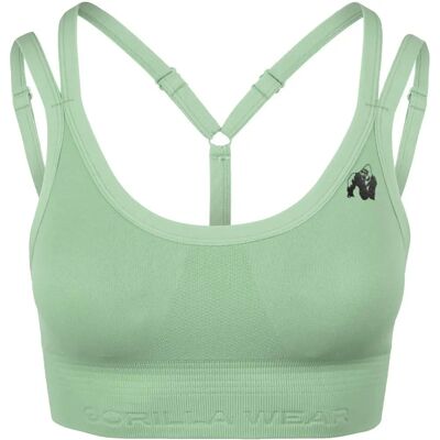 Brassière femme Gorilla Wear Whitney Vert L/XL Female - Publicité Brassière femme Gorilla Wear Whitney Vert L/XL Female - Publicité