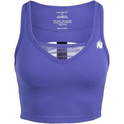 Brassière femme Gorilla Wear Willow Violet L Female - Publicité Brassière femme Gorilla Wear Willow Violet L Female - Publicité