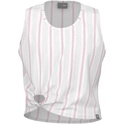 T-shirt de Tennis Head Move Blanc - Haut - Publicité T-shirt de Tennis Head Move Blanc - Haut - Publicité
