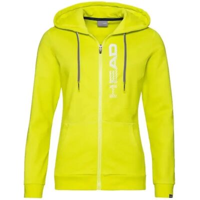Sweatshirt Jaune Head Greta - Avec Capuche et Fermeture pour Femmes - Publicité Sweatshirt Jaune Head Greta - Avec Capuche et Fermeture pour Femmes - Publicité