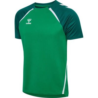 hummel T-shirt sportif pour hommes - hmlLEAD 2.0 JERSEY S/S 3XL - Vert - Publicité hummel T-shirt sportif pour hommes - hmlLEAD 2.0 JERSEY S/S 3XL - Vert - Publicité