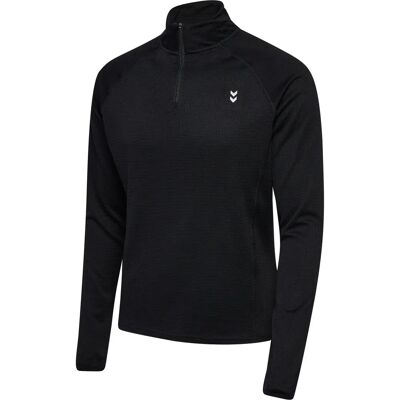 Haut d'entraînement zippée Hummel Pulse Noir L Male - Publicité Haut d'entraînement zippée Hummel Pulse Noir L Male - Publicité