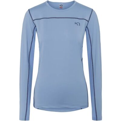 Maillot manches longues femme Kari Traa Bleu XL Female - Publicité Maillot manches longues femme Kari Traa Bleu XL Female - Publicité